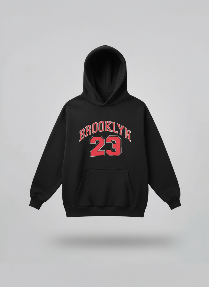 Brooklyn 23 Hoodie - Premium Streetwear Pullover
