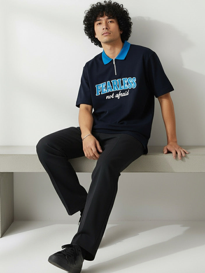 FEARLESS BOXY POLO