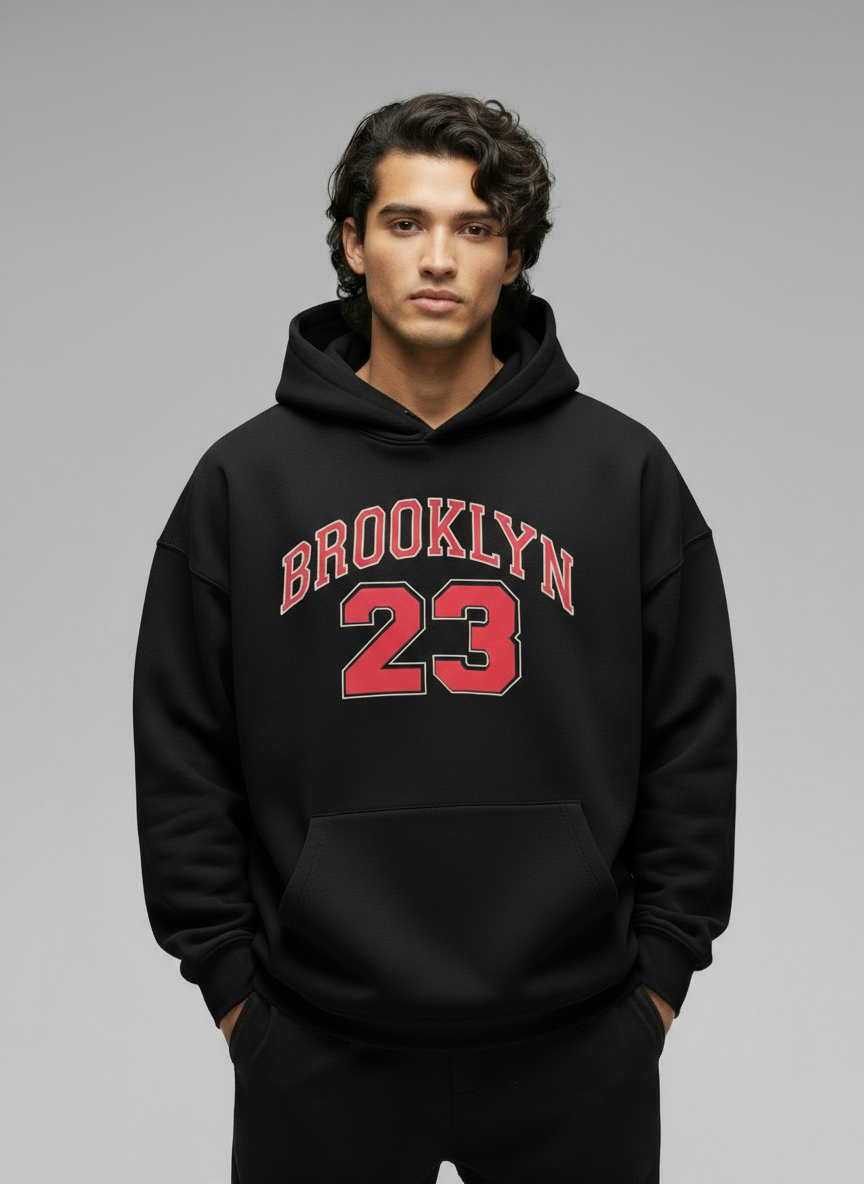 Brooklyn 23 Hoodie - Premium Streetwear Pullover