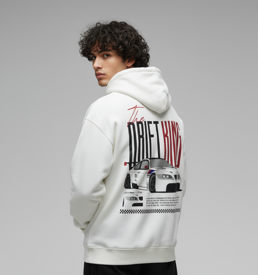 Drift King Hoodie - JDM Car Enthusiast Streetwear | Dripcode
