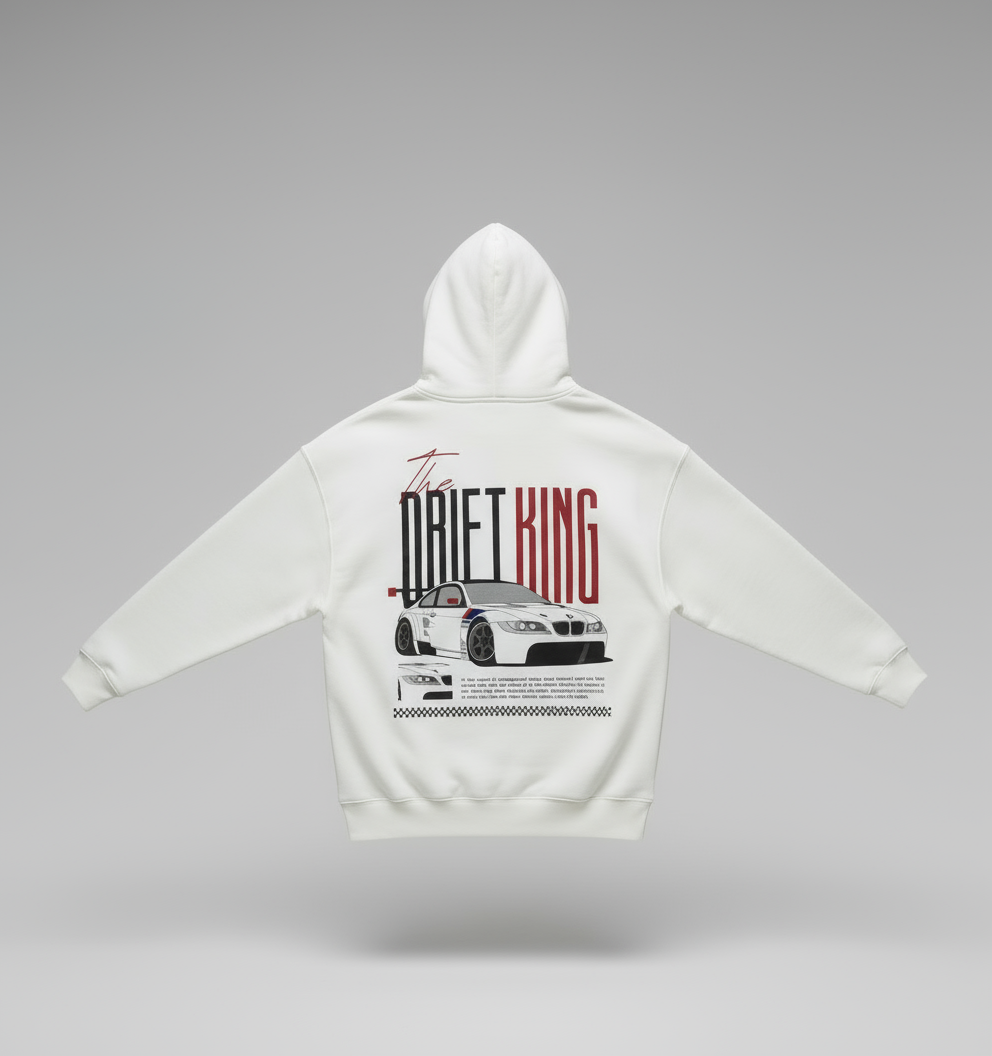 Drift King Hoodie - JDM Car Enthusiast Streetwear | Dripcode