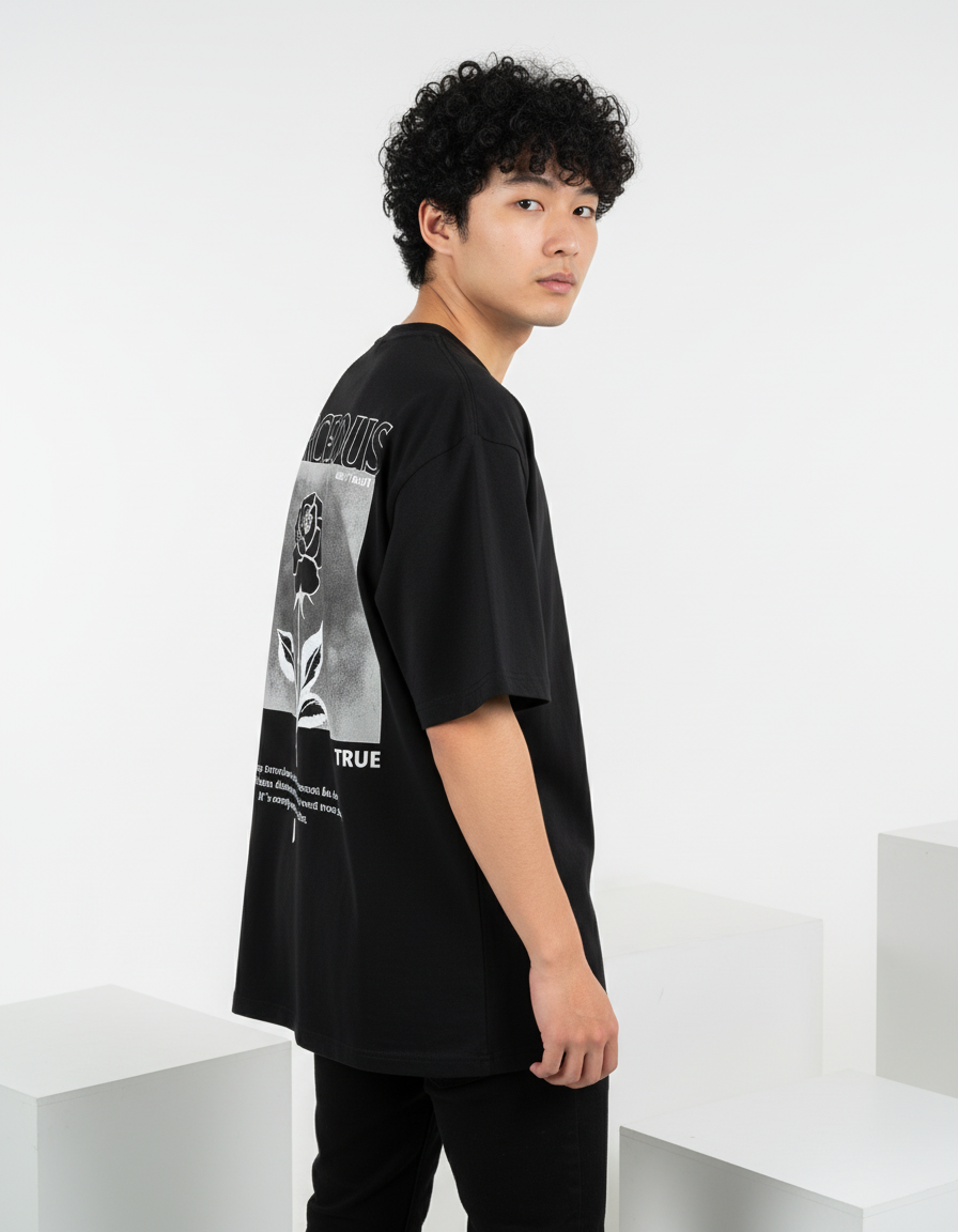 Cursed rose, Drop shoulder